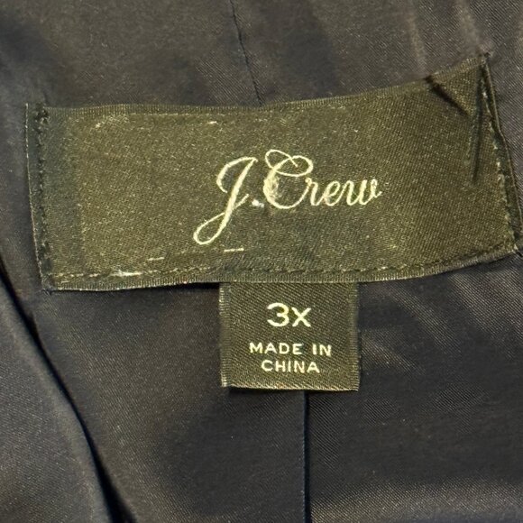 Chic & Effortless J. Crew Blazer in Black Size 3X - Picture 5 of 7